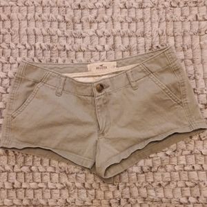 Tan Shorts By Hollister.